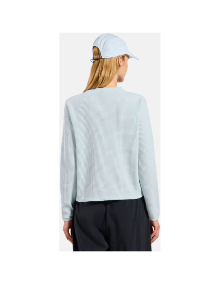 Bluza damska odlo mid layer cubic niebieska