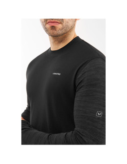 Bluza termoaktywna viking base layer novena longsleeve - black rozmiar: m