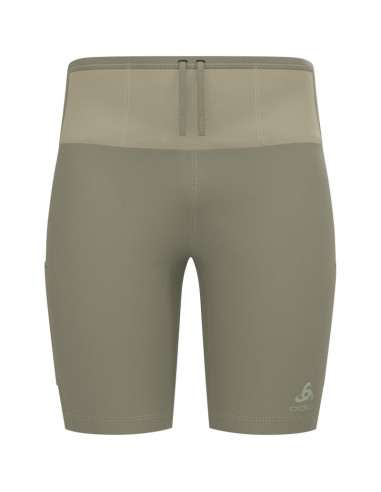 Spodenki męskie odlo x-alp trail cargo tights short beżowe