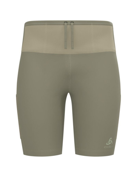 Spodenki męskie odlo x-alp trail cargo tights short beżowe