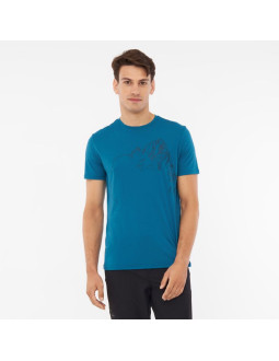 Koszulka viking morain bamboo - blue rozmiar: xl