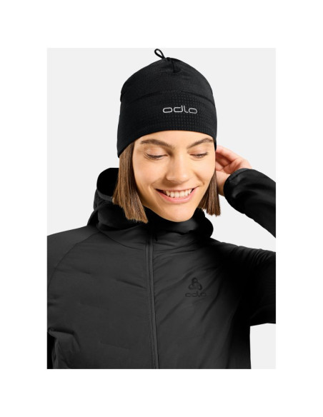 Czapka termoaktywna odlo polyknit warm reflective hat - black