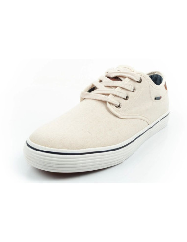 Wrangler buty męskie sportowe calypso derby trampki ecru modne wygodne