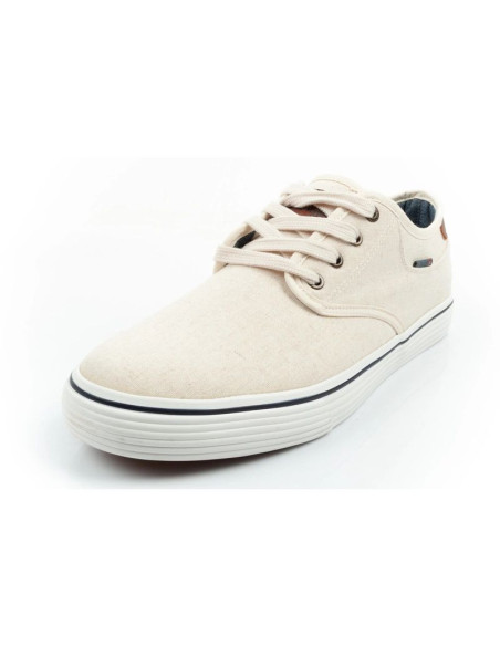 Wrangler buty męskie sportowe calypso derby trampki ecru modne wygodne