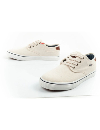Wrangler buty męskie sportowe calypso derby trampki ecru modne wygodne