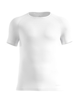 Koszulka termoaktywna z krótkim rękawem męska odlo bl top crew neck s/s performance x-light biała