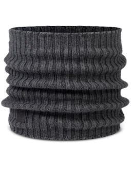 Komin na szyję buff knitted neckwarmer norval - grey heather rozmiar: m