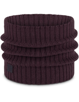 Bandana buff knitted neckwarmer norval wine 2
