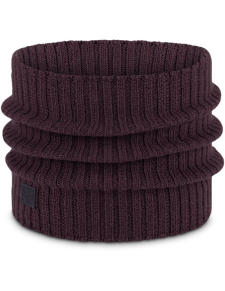 Bandana buff knitted neckwarmer norval wine