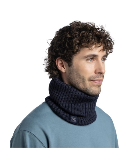 Bandana buff knitted neckwarmer norval night blue