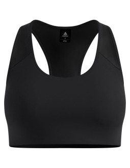 Biustonosz sportowy damski odlo medium support sport bra czarny