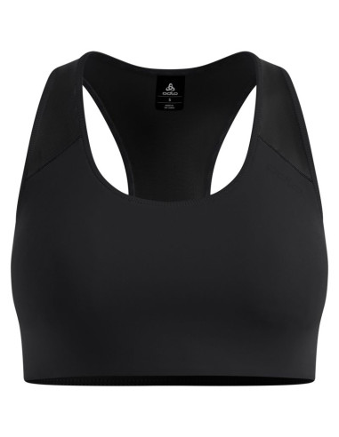 Biustonosz sportowy damski odlo medium support sport bra czarny