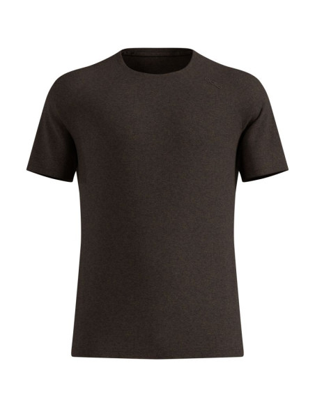 Koszulka  z krótkim rękawem męska odlo essential 365 t-shirt crew neck s/s brązowa