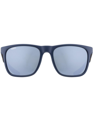 Okulary przeciwsłoneczne uvex lgl 42 - blue matt havanna/ltmr silver