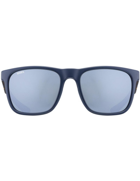 Okulary przeciwsłoneczne uvex lgl 42 - blue matt havanna/ltmr silver