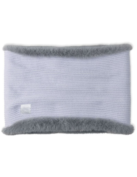 Bandana buff knitted neckwarmer kesha crystal?grey