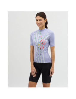 Koszulka rowerowa (z krótkim rękawem) damska silvini women jersey calnia