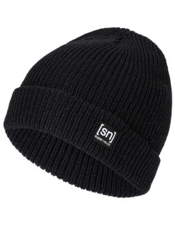 Czapka super.natural riffler beanie czarna, one size