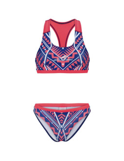 Strój damski aquafeel bikini racerback wild graphic 2