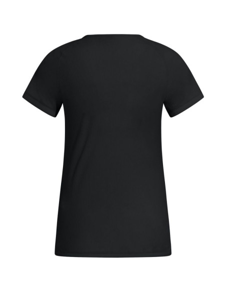 Koszulka termoaktywna z krótkim rękawem damska odlo bl top crew neck s/s active light czarna