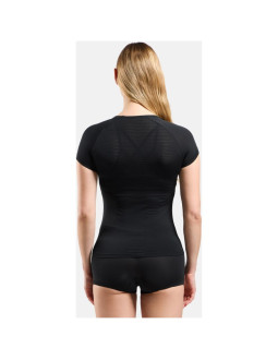 Koszulka tech. damska odlo bl top crew neck s/s performance x-light