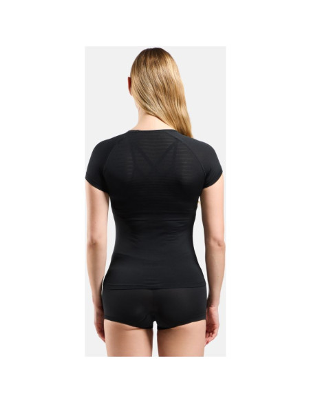 Koszulka tech. damska odlo bl top crew neck s/s performance x-light