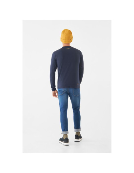 Longsleeve viking escalante bamboo - navy rozmiar: s