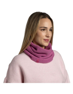 Bandana buff knitted neckwarmer merix orchid