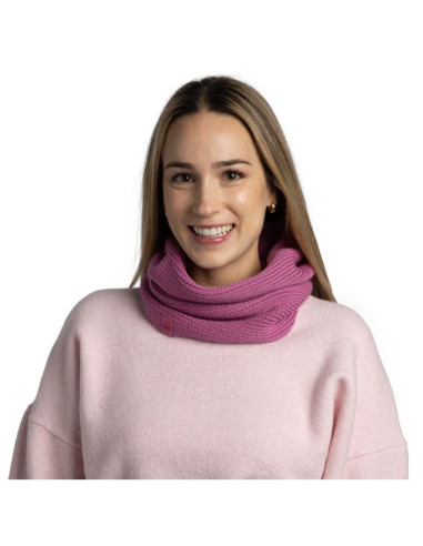 Bandana buff knitted neckwarmer merix orchid