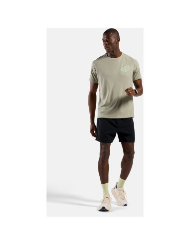 Spodenki męskie odlo essential 6 inch short czarne