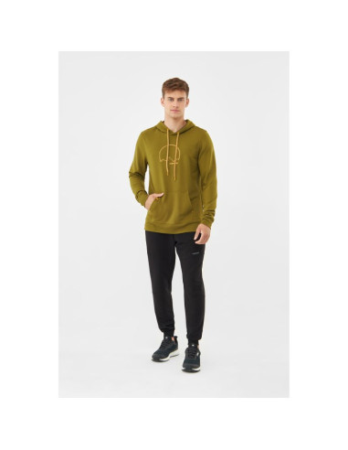 Bluza z kapturem viking panaka hoodie bamboo - olive