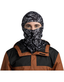 Kominiarka buff thermonet® hinged balaclava tivat black
