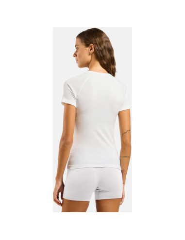Koszulka tech. damska odlo bl top crew neck s/s performance light e