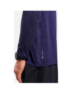 Koszulka męska odlo essential seamless t-shirt crew neck l/s niebieska