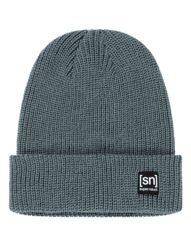 Czapka super.natural merino basic beanie zielona