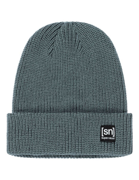 Czapka super.natural merino basic beanie zielona