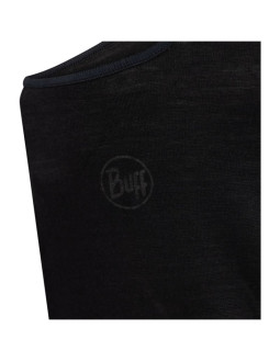 Kominiarka buff merino lightweight balaclava - solid black 2