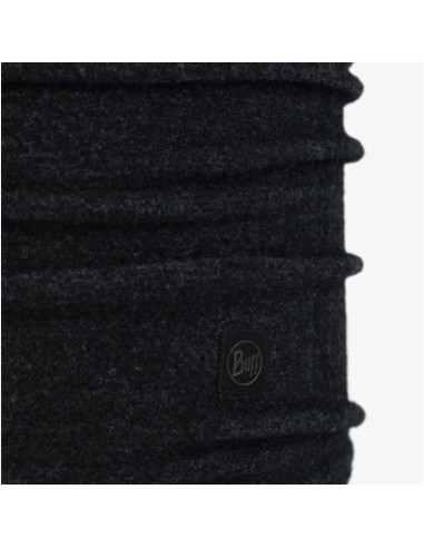 Komin na szyję buff merino fleece - black