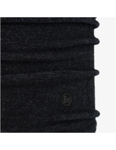 Komin na szyję buff merino fleece - black