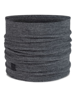 Komin na szyję buff merino fleece - solid grey