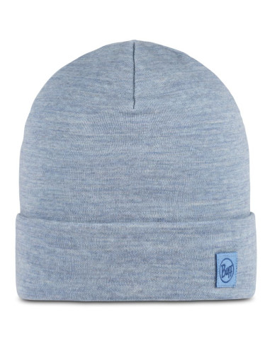 Czapka zimowa buff heavyweight merino wool hat - solidight blue rozmiar: m