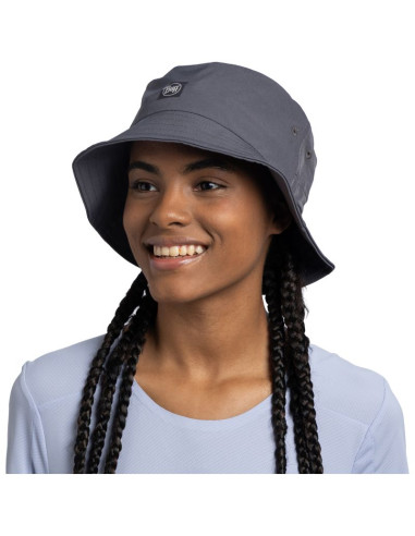 Kapelusz buff adventure bucket hat solid ash s/m