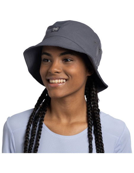 Kapelusz buff adventure bucket hat solid ash s/m