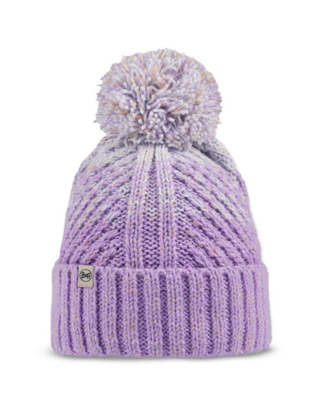 Czapka buff knitted & fleece band beanie akna grape ice