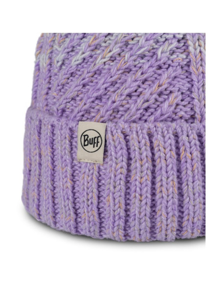 Czapka buff knitted & fleece band beanie akna grape ice