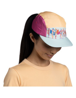 Czapka z daszkiem buff 5 panel go cap lagua pink s/m 2