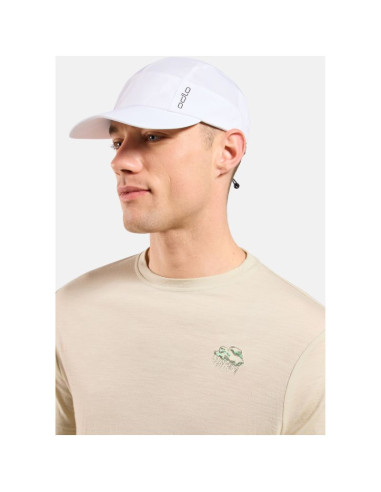 Czapka z daszkiem odlo performance x-light pack cap biała