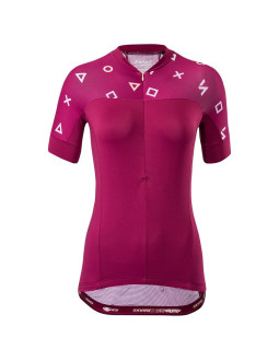 Koszulka rowerowa (z krótkim rękawem) damska silvini women jersey catirina