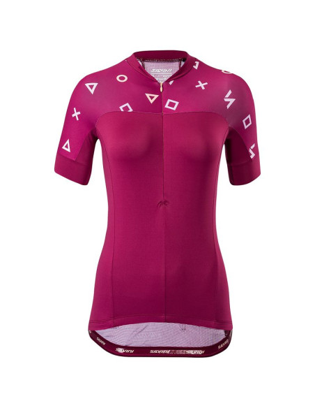 Koszulka rowerowa (z krótkim rękawem) damska silvini women jersey catirina