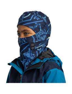 Kominiarka dziecięca buff thermonet hinged balaclava - nasvi night blue